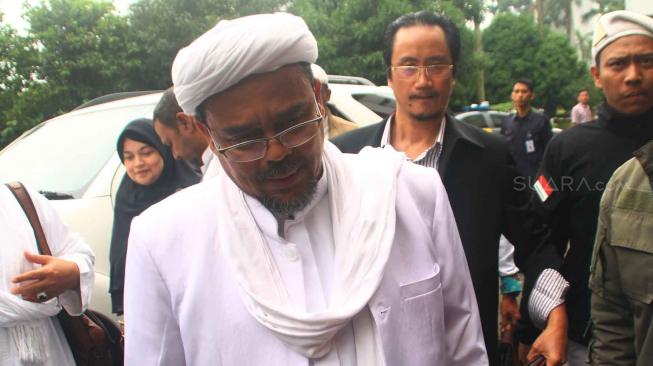 Habib Rizieq Syihab. (suara.com/Oke Atmaja)