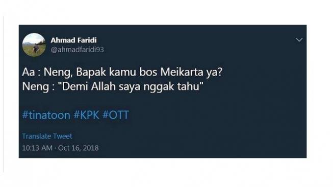 meme lucu Meikarta [twitter]