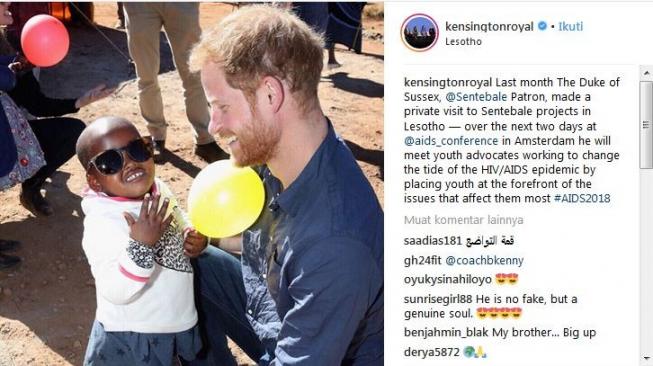 Pangeran Harry [Instagram @kensingtonroyal]