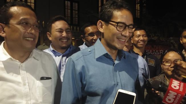 Sandiaga Uno: Jangan Percaya Hasil Survei, Takbir!