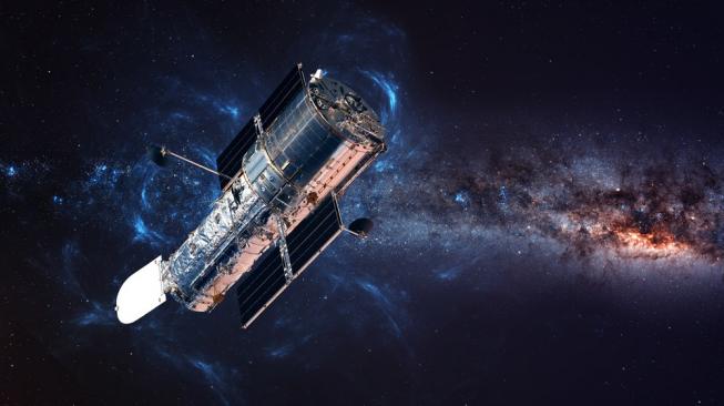 Teleskop Hubble sebagai perbandingan Teleskop Kepler [Shuttlestock].