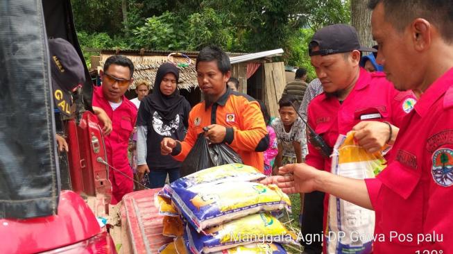 Manggala Agni Bantu Tangani Bencana di Palu, Donggala, dan Sigi