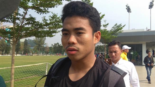 Kapten Timnas Indonesia U-19, Nurhidayat Haji Haris. (Suara.com/Arief Apriadi) 