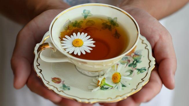 Teh chamomile. (pixabay)