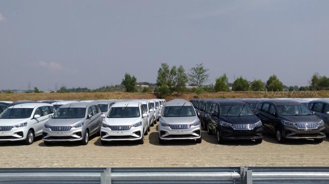 Perdana! Suzuki Ekspor All New Ertiga