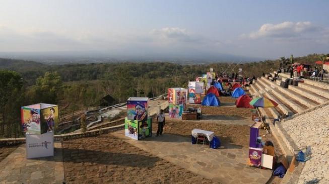 Gandeng Telkomsel, GenPI Yogyakarta Kembangkan Watu Tapak Camp