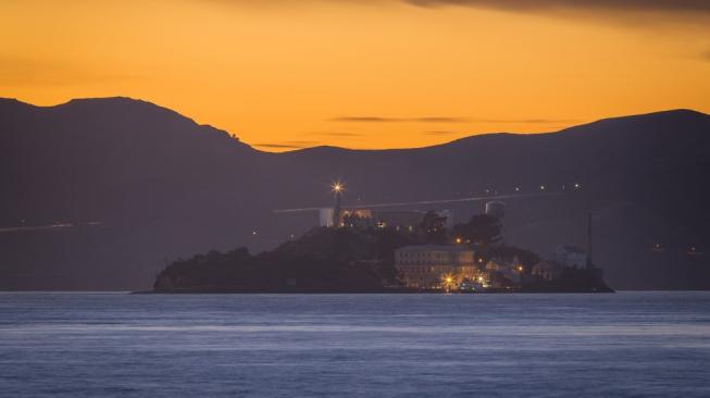 Pulau Alcatraz di Amerika Serikat, pulau berhantu yang cocok dijadikan tempat perayaan Halloween. (Shutterstock)