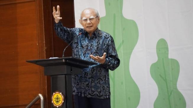 Pakar lingkungan hidup, Prof. Emil Salim. (Dok: Kementan)