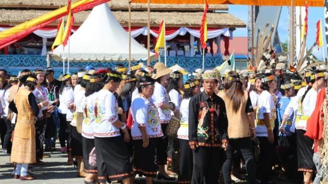Festival Budaya Irau Malinau (FBIM) 2018. (Dok: Kemenpar)