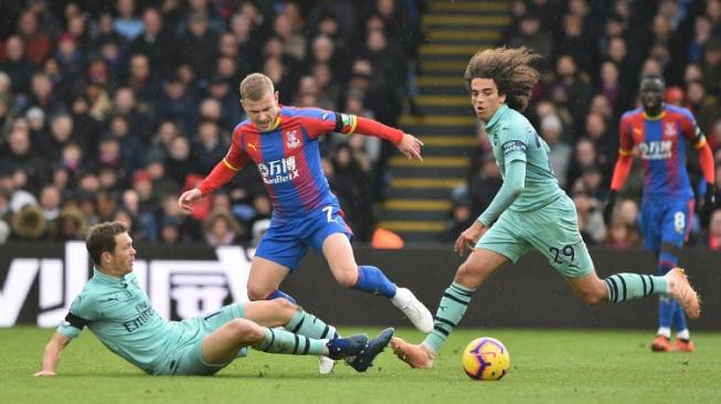 Imbang Lawan Crystal Palace, Laju Kemenangan Arsenal Terhenti