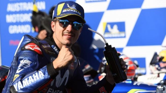 Akhiri Kutukan Yamaha, Vinales Sampai Lupa Rasanya Menang