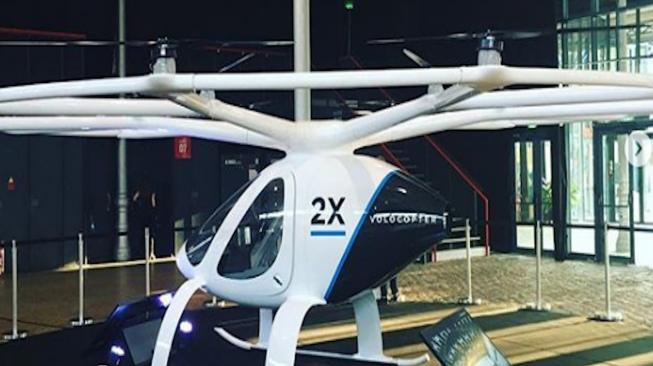 Volocopter, Mobil Terbang yang Mirip Helikopter