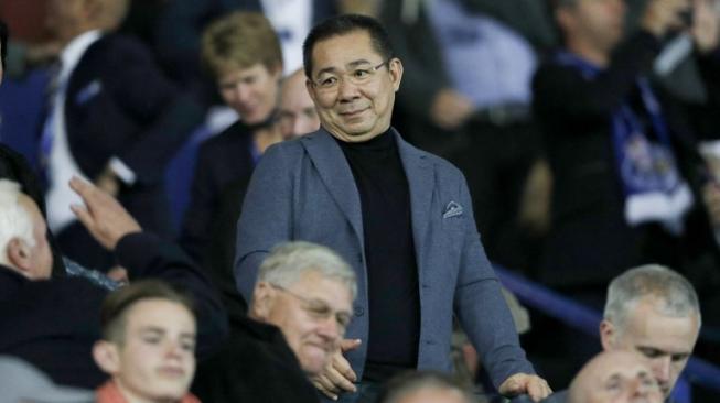 Pemilik klub Leicester City, Vichai Srivaddhanaprabha. [AFP/Adrian Dennis]