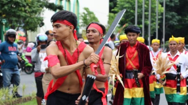 GenPI Maluku Utara (Malut), yang telah meluncurkan destinasi digital Pasar Pasar Melayu, Minggu (28/10/2018). (Dok: Kemenpar)