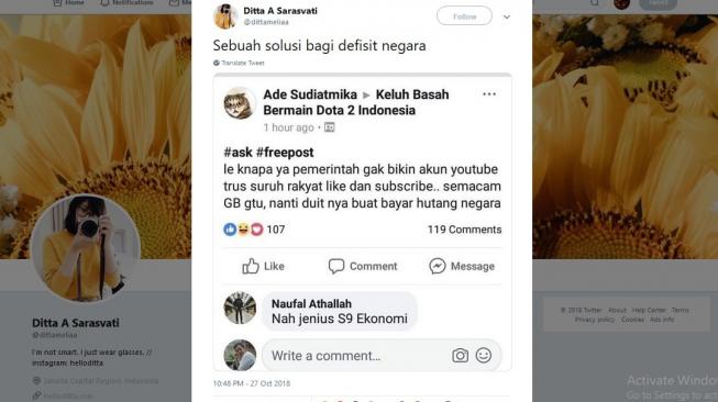 Solusi Bayar Utang Negara Ala Warganet Ini Bikin Ngakak