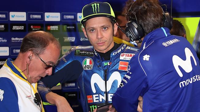 Vinales Hentikan Puasa Kemenangan Yamaha, Rossi Pesimistis