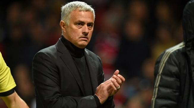 Manajer Manchester United, Jose Mourinho. [Oli SCARFF / AFP]