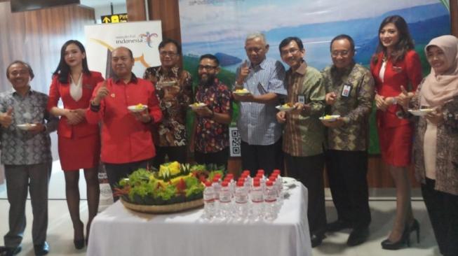 AirAsia resmi membuka rute Malaysia-Silangit dan sebaliknya, sejak Minggu (28/1/2018). (Dok: Kemenpar)