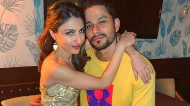 Soha Ali Khan dan suami, Kunal Kemmu. (Instagram Soha Ali Khan)