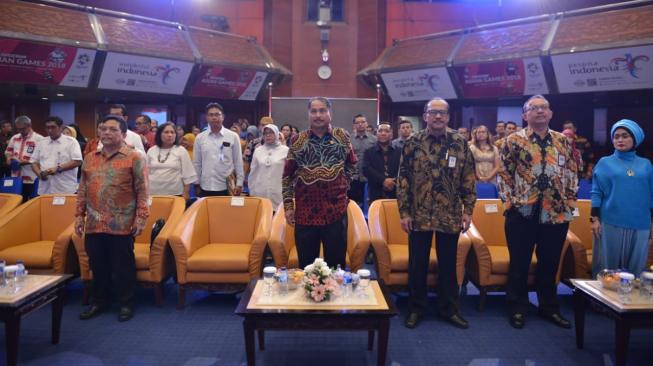 Menteri Pariwisata, Arief Yahya, dalam Rakornas IV Pariwisata, Selasa (30/10/2018), di Balairung Soesilo Soedarman Kemenpar, Jakarta. (Dok: Kemenpar)