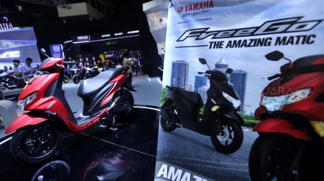 Yamaha FreeGo merupakan skuter matik dengan mengusung mesin 125 cc.