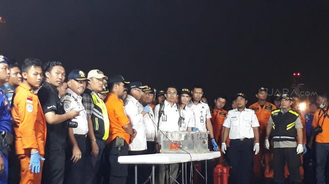 Satu Black Box Pesawat Lion Air Jatuh Tiba di JICT 2