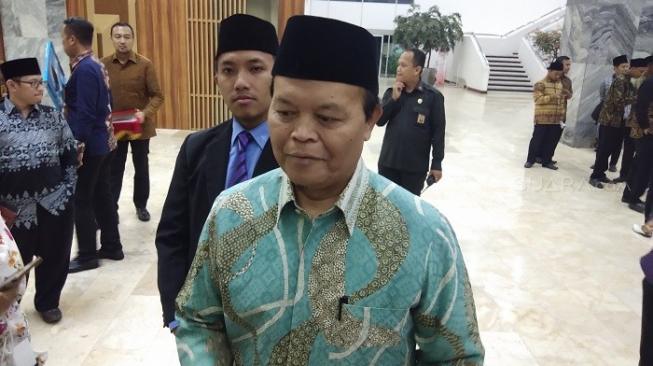  Wakil Ketua Majelis Syura PKS Hidayat Nur Wahid (Suara.com/Ria)