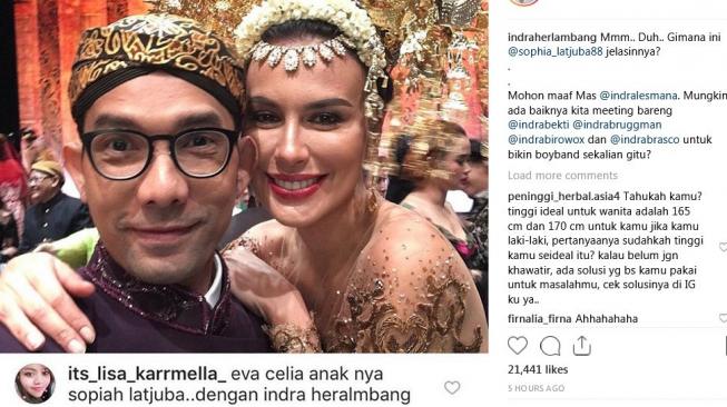 Eva Celia Anak Sophia Latjuba dan Indra Herlambang?