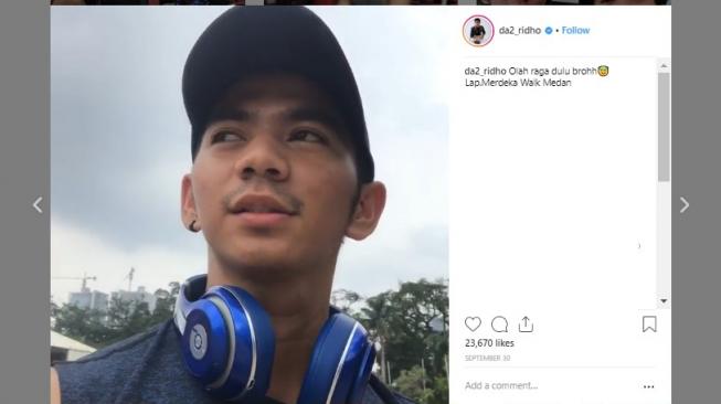 Putus dari Putri, Ridho D'Academy Punya Pacar Baru