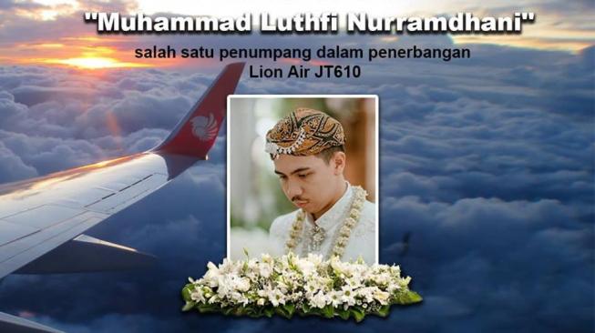 Muhammad Luthfi Nurramdhani, korban Lion Air JT 610. [Facebook]