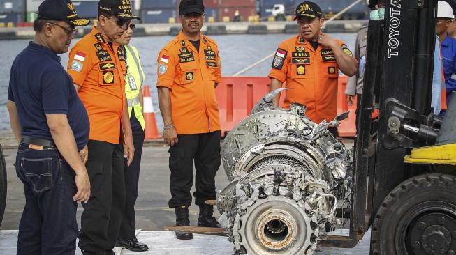 Lion Air JT 610 Jatuh ke Laut dengan Kecepatan Tinggi