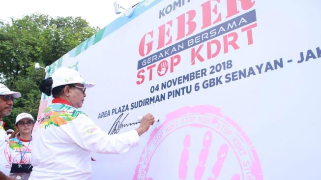 Demi Stop KDRT, KPPPA Sosialisasikan Program Geber