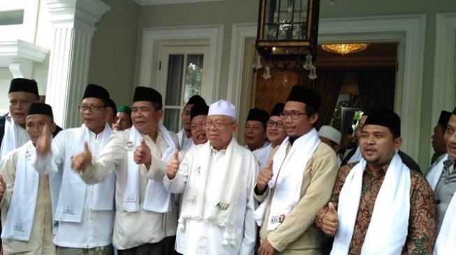 Ulama NU Jakarta Barat Deklarasi Dukung Jokowi-Ma'ruf