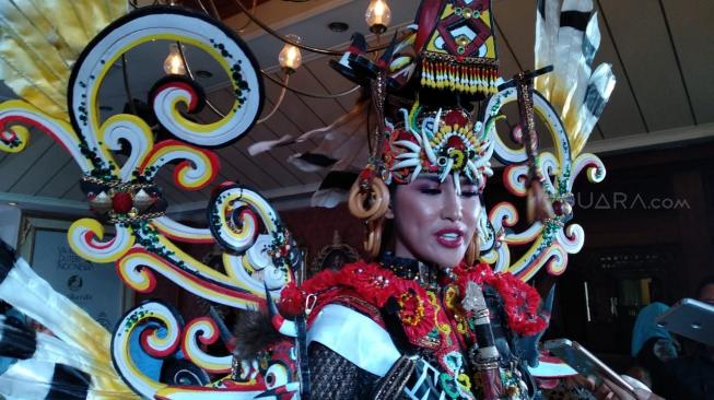 Arti Hudoq, Kostum Nasional Indonesia di Ajang Miss Supranational