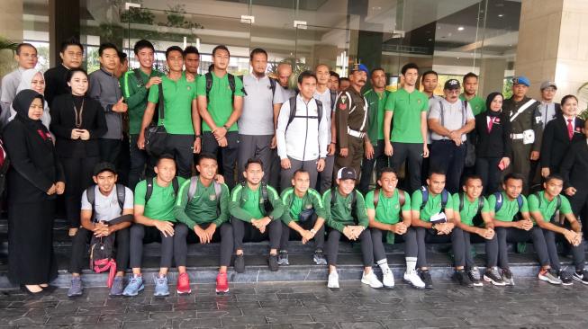 Sore Ini Timnas Indonesia Berangkat ke Singapura untuk Piala AFF