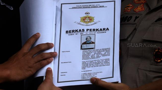 Kejati DKI Bentuk Tim Teliti Berkas Ratna Sarumpaet