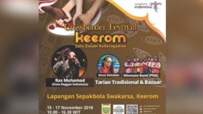 Kesekian Kalinya, Ras Muhammad Siap Hebohkan Festival Keerom