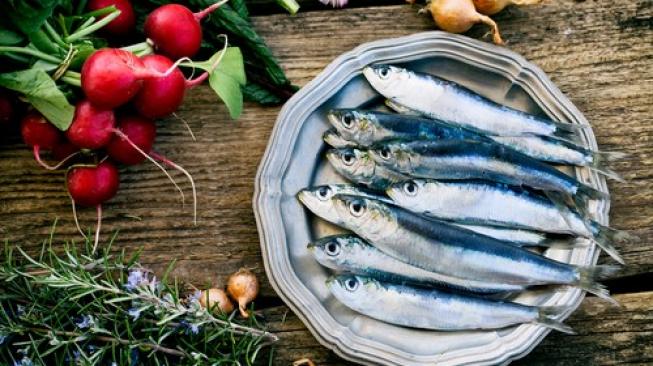 Ikan sarden, salah satu sumber omega 3. (Shutterstock)
