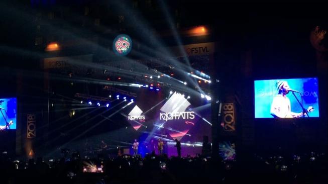 Manggung di The 90's Festival, The Moffatts Ciptakan Histeria