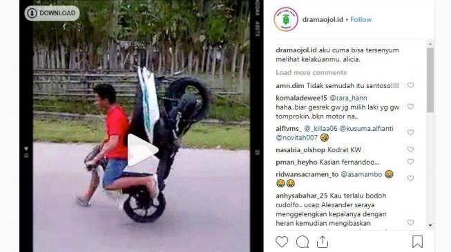 Nekat Aksi Freestyle, Pemuda di Bintaro Ditilang Polisi