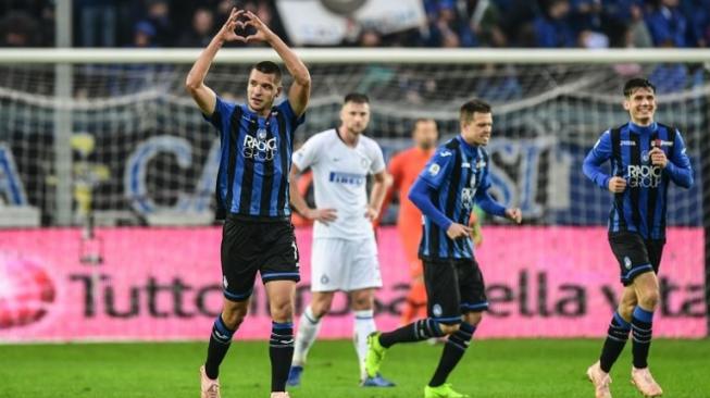 Laju Kemenangan Inter Milan Dihentikan Atalanta