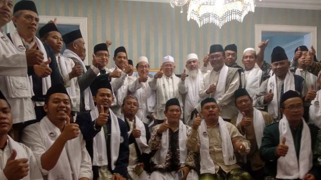 Kiai dan Ulama NU Jakarta Utara Dukung Jokowi - Maruf Amin