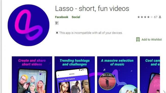 Facebook Luncurkan Pesaing Tik Tok dalam Senyap