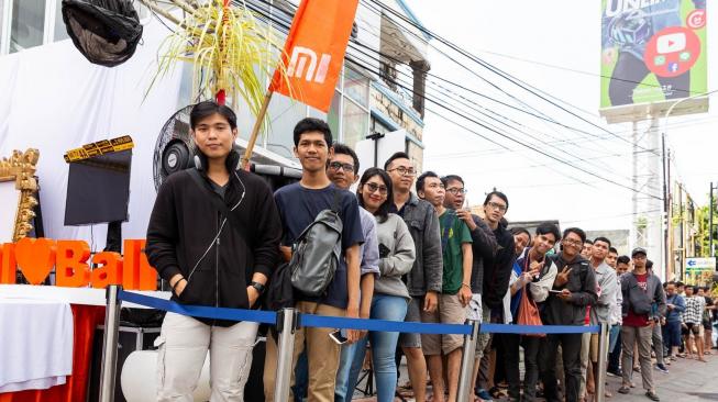 Pembukaan Mi Store di Bali. [Xiaomi Indonesia]