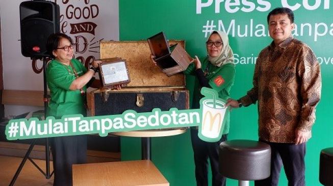 Begini Cara McDonald's Indonesia Kurangi Sampah Plastik