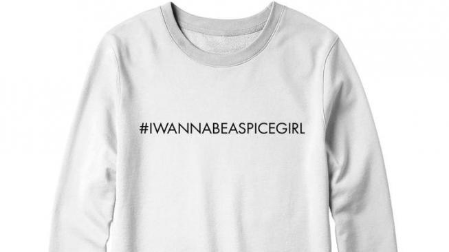 Sweatshirt Spice Girls Edisi Terbatas. (Represent)