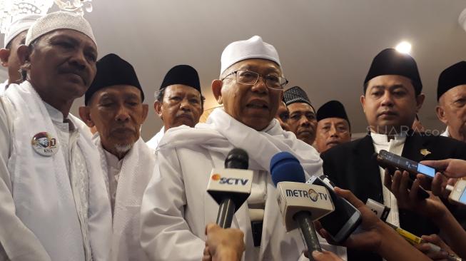 Ma'ruf Amin Berharap Seluruh NU Berikan Dukungan di Pilpres 2019