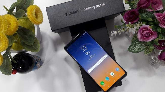 Samsung Galaxy Note 9. [Suara.com/Dythia Novianty]