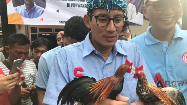 Penuhi Saran Said Aqil, Sandiaga Janji Datangi Keluarga KH Bisri