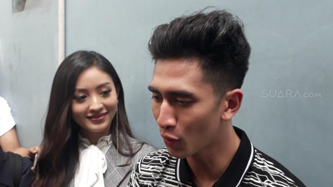 Verrell Bramasta dan Natasha Wilona [Suara.com/Ismail].